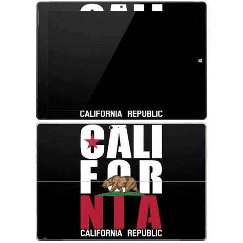 California Black Block Surface Pro 3 Skin