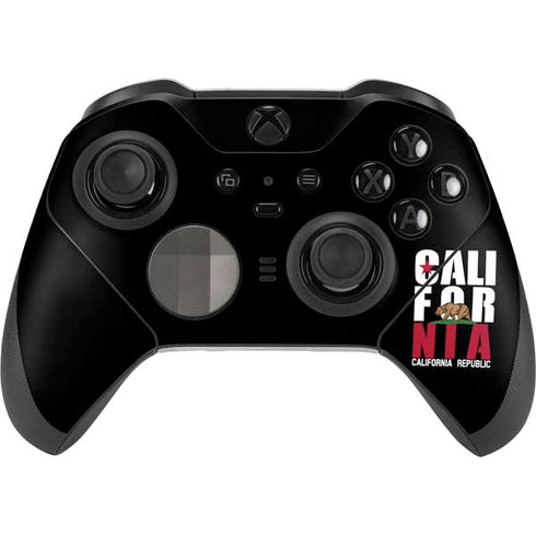 California Black Block Xbox Elite Wireless Controller Series 2 Skin