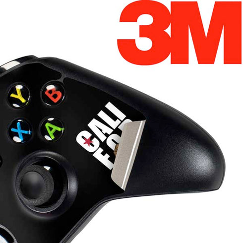 California Black Block Xbox One Controller Skin
