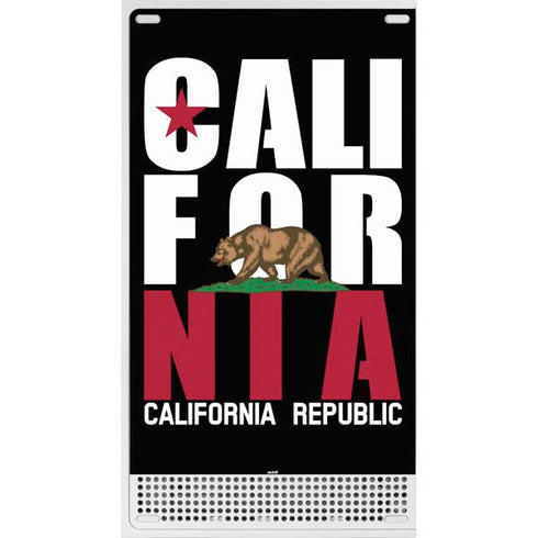 California Black Block Xbox Series S Bundle Skin