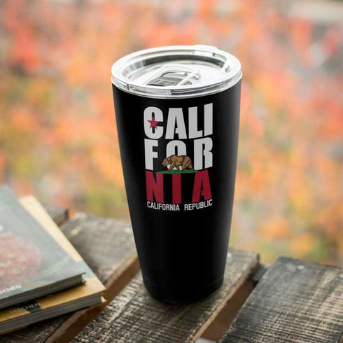 California Black Block Yeti 20oz Tumbler Skin