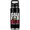 California Black Block YETI Rambler 26oz Bottle Skin
