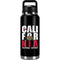 California Black Block YETI Rambler 36oz Bottle Skin
