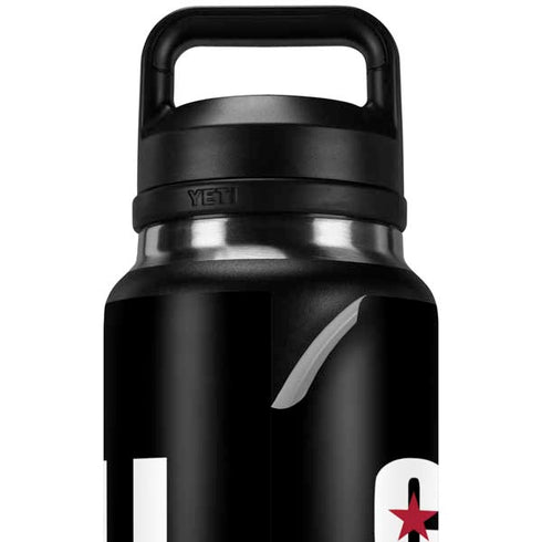 California Black Block YETI Rambler 36oz Bottle Skin