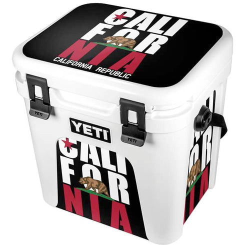 California Black Block YETI Roadie 24 Hard Cooler Skin