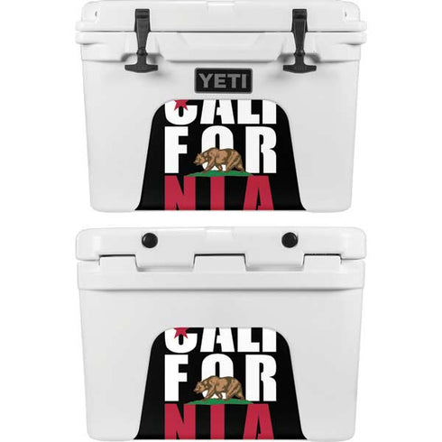 California Black Block YETI Tundra 35 Hard Cooler Skin