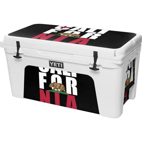 California Black Block YETI Tundra 75 Hard Cooler Skin