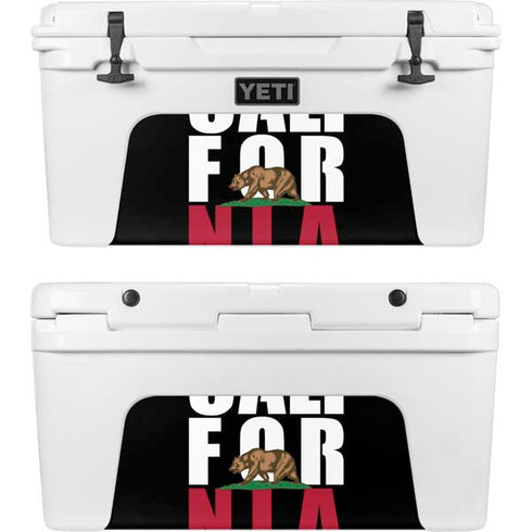 California Black Block YETI Tundra 75 Hard Cooler Skin