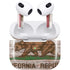 California Flag Dark Wood Apple AirPods (3rd Gen 2021) Skin