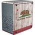 California Flag Dark Wood Cooler Master MasterBox Q300L Mini Tower Skin
