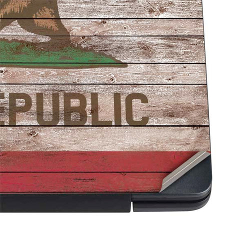 California Flag Dark Wood Dell Vostro Skin
