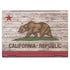 California Flag Dark Wood HP Envy Skin