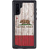California Flag Dark Wood Galaxy Note 10 Waterproof Case