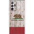 California Flag Dark Wood Galaxy Note20 Ultra 5G Skin