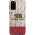 California Flag Dark Wood Galaxy S20 Pro Case
