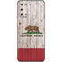California Flag Dark Wood Galaxy S20 Skin