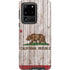 California Flag Dark Wood Galaxy S20 Ultra 5G Pro Case