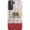 California Flag Dark Wood Galaxy S21 5G Pro Case