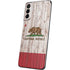 California Flag Dark Wood Galaxy S21 5G Skin
