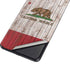 California Flag Dark Wood Galaxy S21 5G Skin