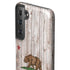 California Flag Dark Wood Galaxy S21 FE Pro Case