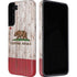 California Flag Dark Wood Galaxy S22 Plus Pro Case