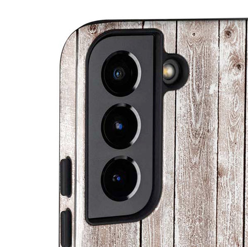 California Flag Dark Wood Galaxy S22 Pro Case