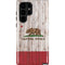 California Flag Dark Wood Galaxy S22 Ultra Pro Case
