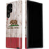 California Flag Dark Wood Galaxy S22 Ultra Pro Case
