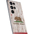 California Flag Dark Wood Galaxy S22 Ultra Skin