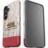 California Flag Dark Wood Galaxy S24 Impact Case