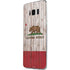 California Flag Dark Wood Galaxy S8 Skin