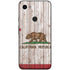 California Flag Dark Wood Google Pixel 3a XL Skin