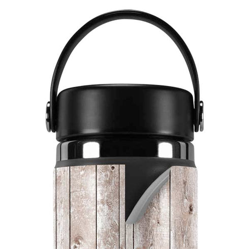 California Flag Dark Wood Hydro Flask 20oz Wide Mouth Skin