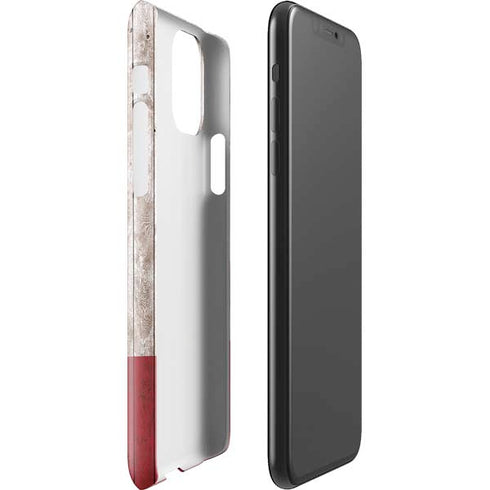 California Flag Dark Wood iPhone 11 Pro Max Lite Case