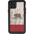 California Flag Dark Wood iPhone 11 Pro Max Waterproof Case