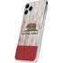 California Flag Dark Wood iPhone 11 Pro Skin