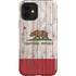 California Flag Dark Wood iPhone 12 Impact Case
