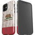 California Flag Dark Wood iPhone 12 Impact Case