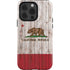 California Flag Dark Wood iPhone 13 Pro Impact Case