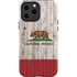 California Flag Dark Wood iPhone 13 Pro Max Impact Case