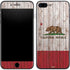 California Flag Dark Wood iPhone 7 Plus Skin