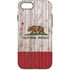 California Flag Dark Wood iPhone 8 Pro Case