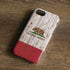 California Flag Dark Wood iPhone 8 Pro Case