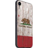 California Flag Dark Wood iPhone SE (2nd & 3rd Gen) Skin