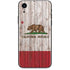 California Flag Dark Wood iPhone XR Skin