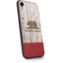 California Flag Dark Wood iPhone XR Skin