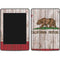 California Flag Dark Wood Amazon Kindle Skin