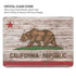 California Flag Dark Wood MacBook Air 13in M1 (2021) Case plus Skin