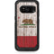 California Flag Dark Wood Otterbox Commuter Galaxy Skin